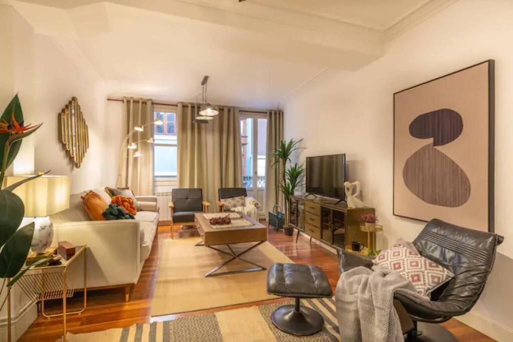 Exclusivo apartamento en el Casco Viejo Bilbao Exterior foto