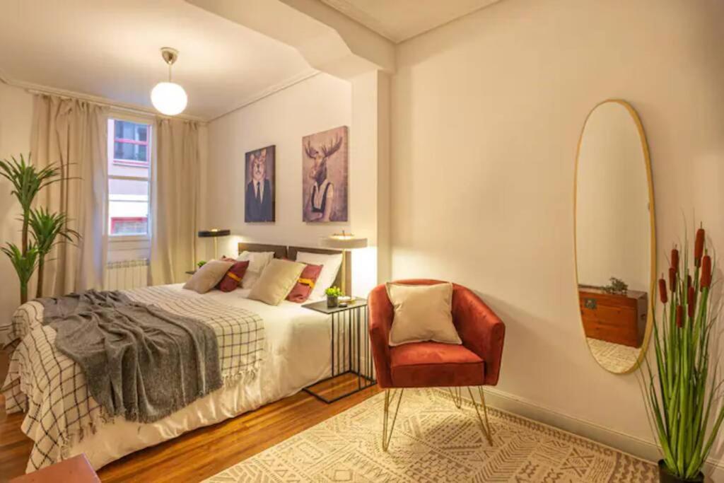 Exclusivo apartamento en el Casco Viejo Bilbao Exterior foto